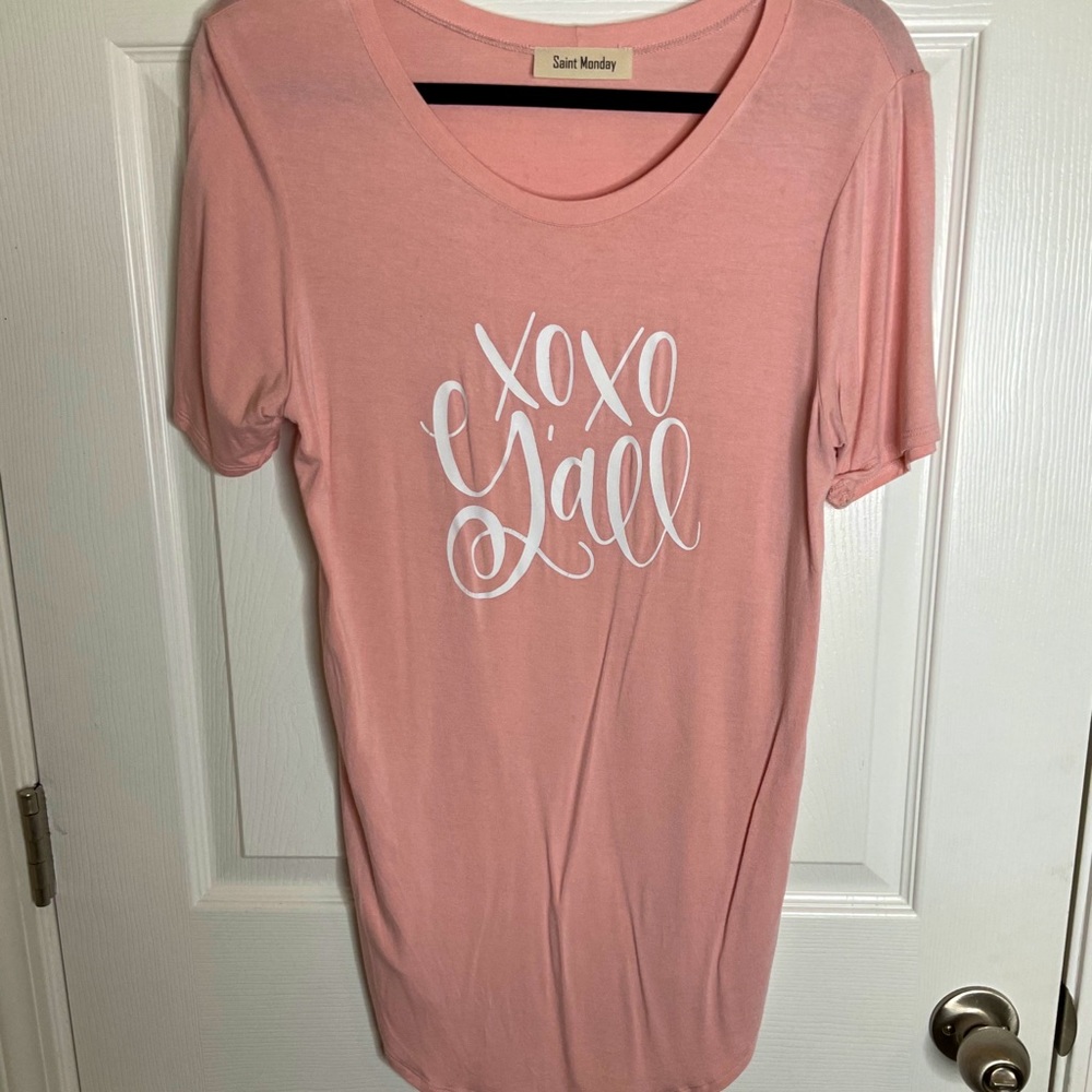 Pink Graphic T-shirt